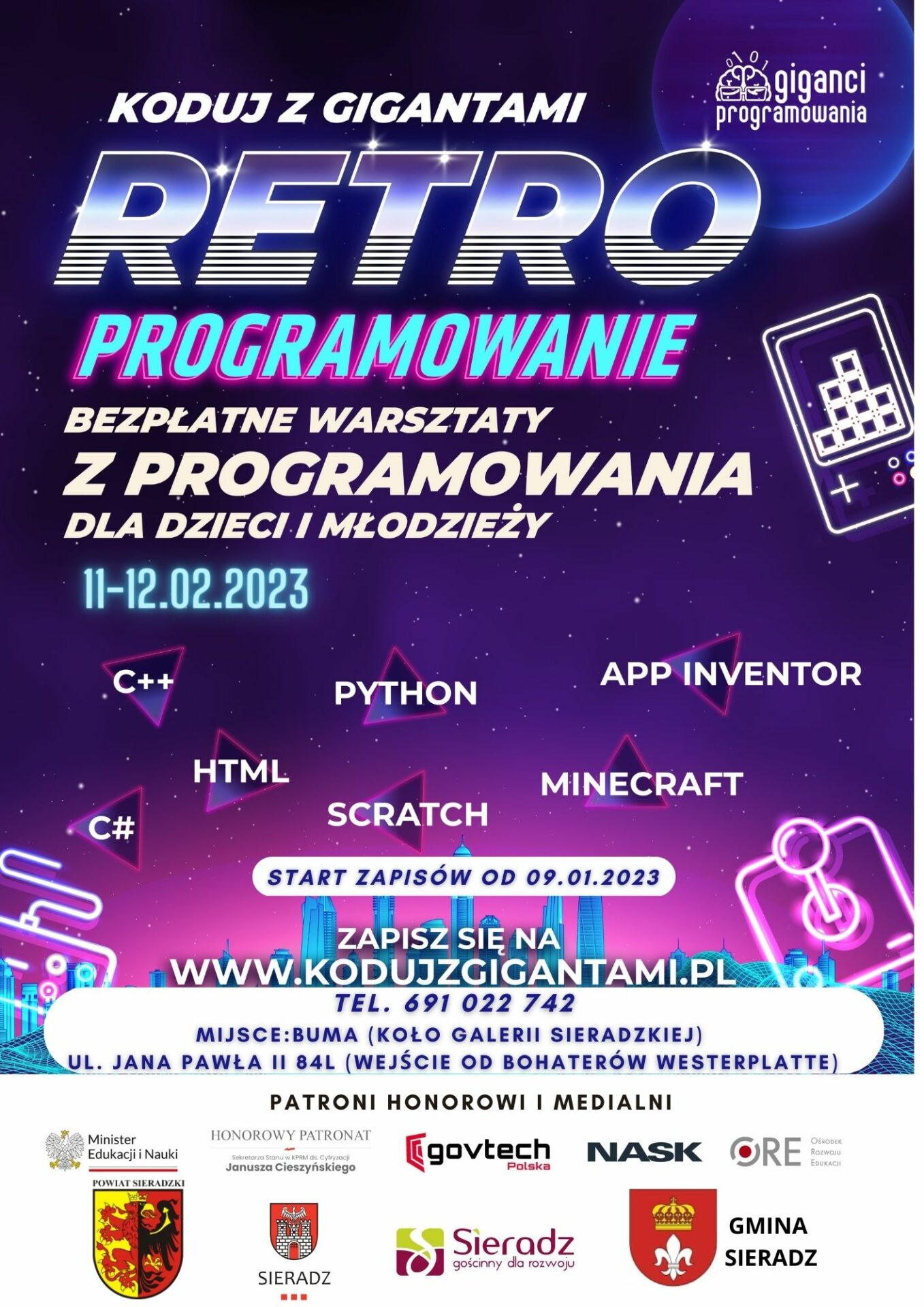 Koduj Z Gigantami Retro Programowanie Szkoła Podstawowa Im Marii Konopnickiej W Sieradzu 8498